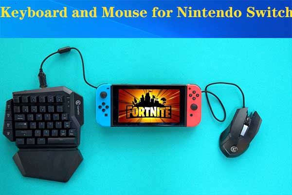 toetsenbord en muis voor nintendo thumbnail
