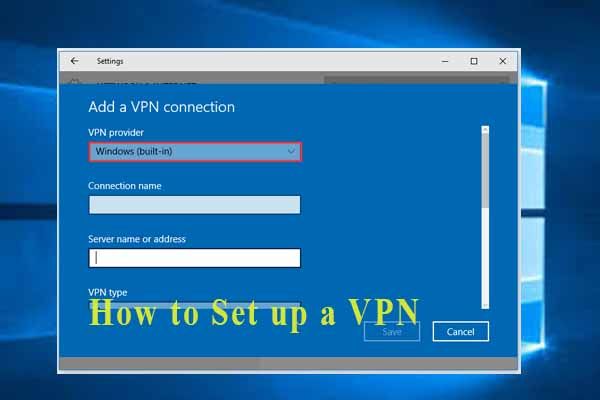 как да настроите vpn миниатюра