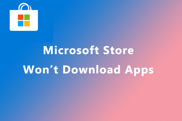 microsoft store няма да изтегля миниатюра