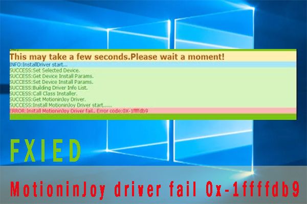 motioninjoy driver mislukt 0x 1ffffdb9 thumbnail