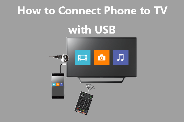 как да свържете телефона към телевизора чрез USB