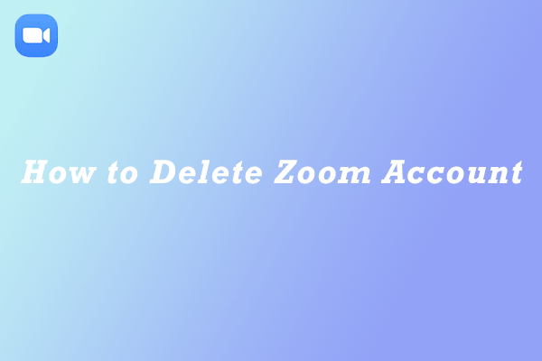 hoe zoom-accountminiatuur te verwijderen