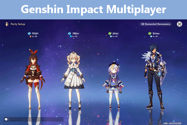 genshin impact multiplayer miniatuur
