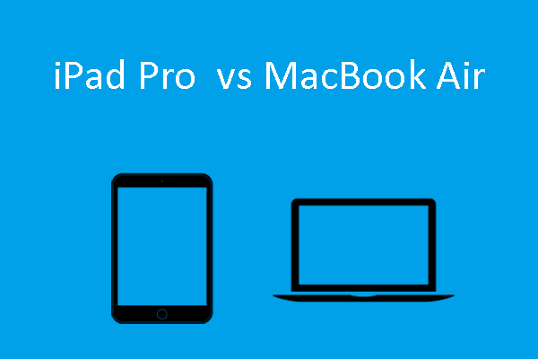 iPad Pro срещу MacBook Air