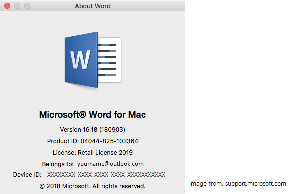Microsoft Word за Mac