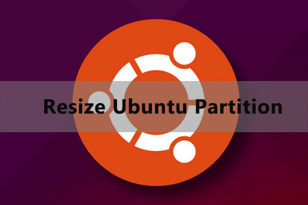 преоразмеряване на миниатюра на ubuntu на дял
