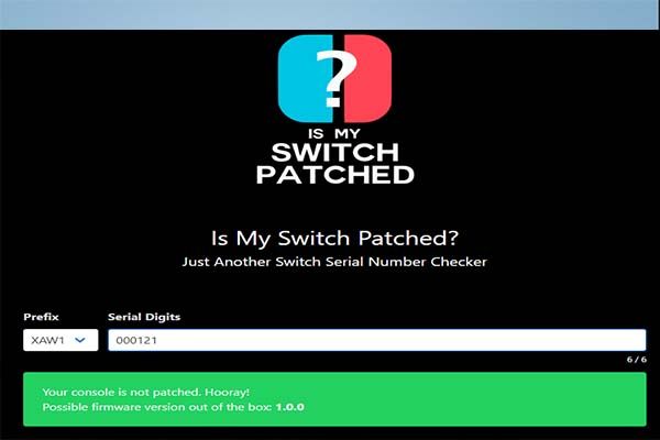 is mijn switch gepatchte thumbnail