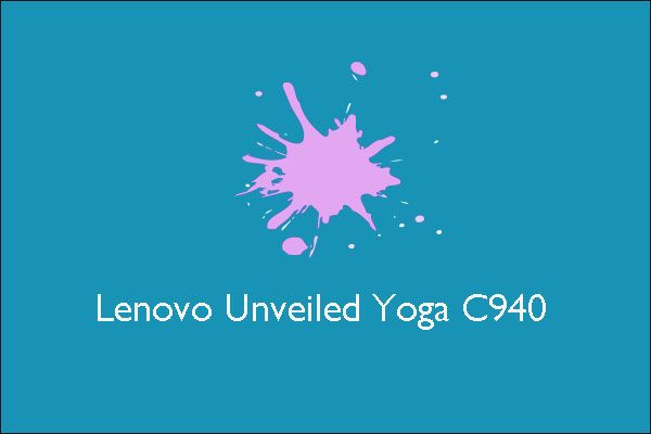 lenovo yoga c940 miniatuur