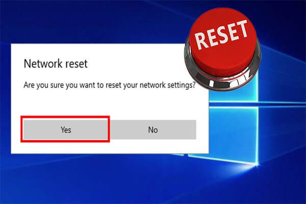 reset netwerkinstellingen op Windows 10 thumbnail