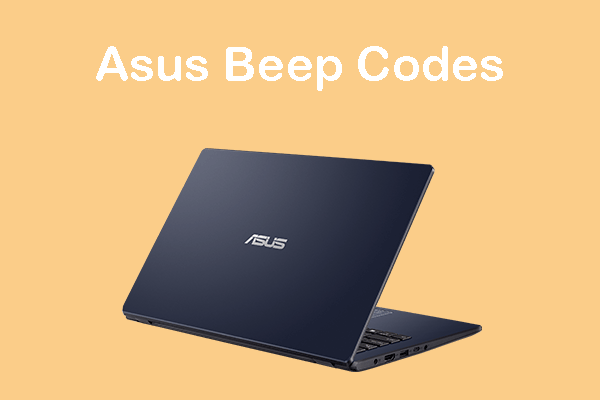 Asus звукови кодове