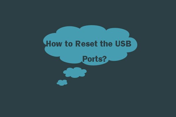 как да нулирам миниатюрата на моите usb портове