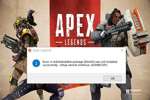 apex legends directx fejl thumbnail
