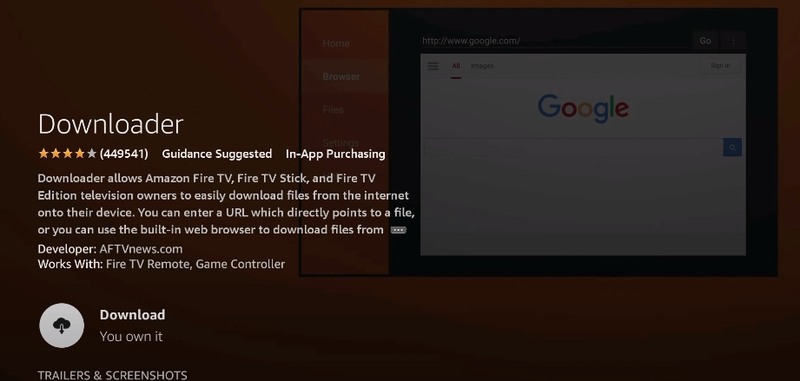 laadige alla tarkvara Downloader