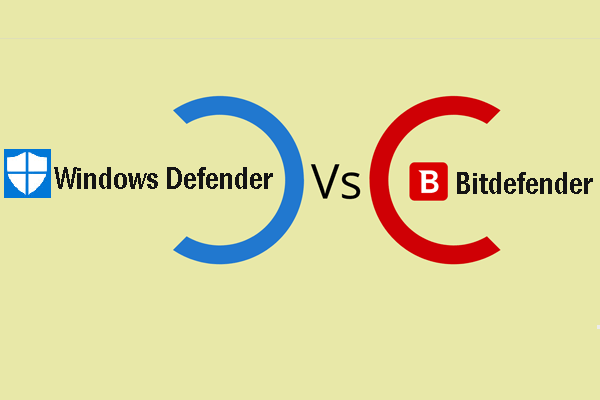 bitdefender vs Windows Defender miniatuur