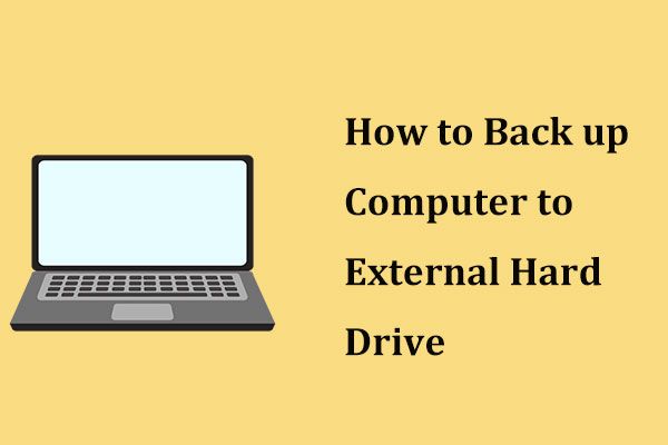 hoe een computerminiatuur te back-uppen