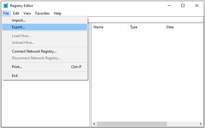 back-up register