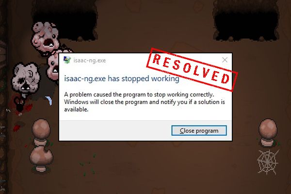 binding van isaac reageert niet thumbnail