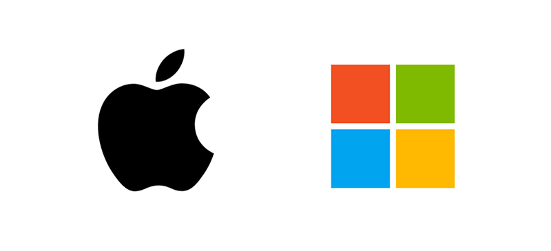 Apple срещу Microsoft