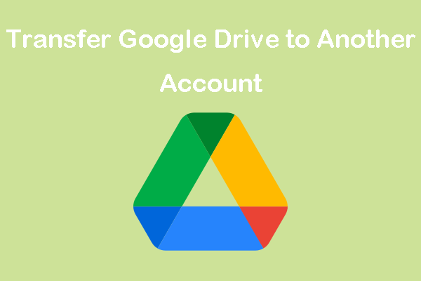 zet Google Drive over naar een andere accountminiatuur