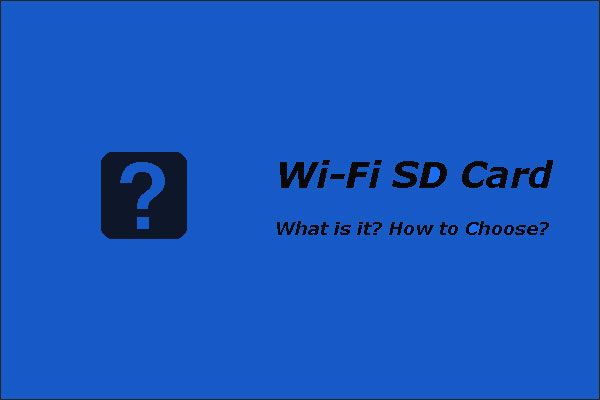 Wi-Fi SD-kaart