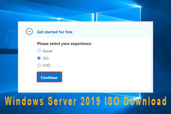windows server 2019 iso-miniatuur