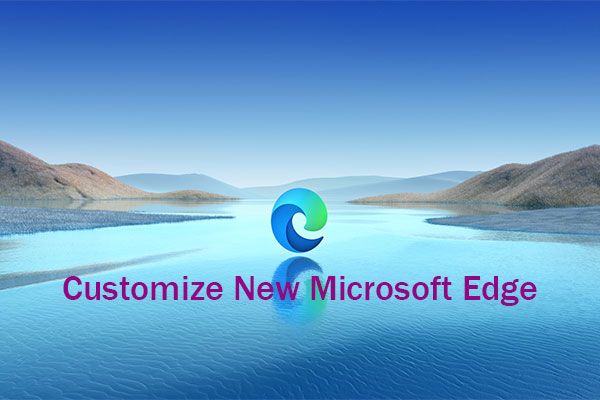 tilpasse Microsoft Edge