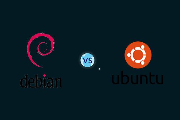 debian versus ubuntu-miniatuur