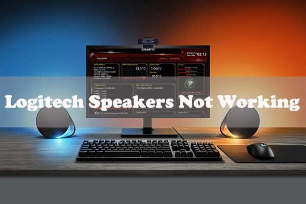 logitech-luidsprekers werken niet thumbnail