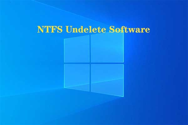 Миниатюра на софтуера за възстановяване на ntfs