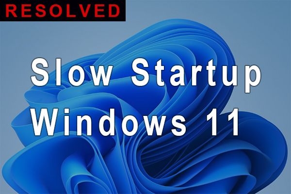långsam start av windows 11-miniatyr