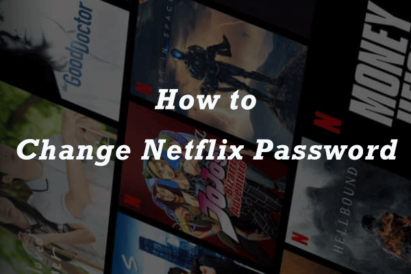 промяна на паролата за Netflix