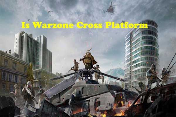 е кръстосана платформа на Warzone