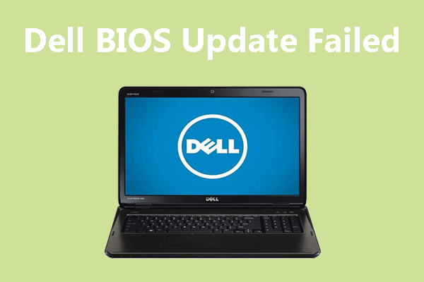 Dell BIOS-update mislukt