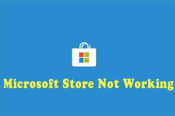 microsoft store werkt niet thumbnail