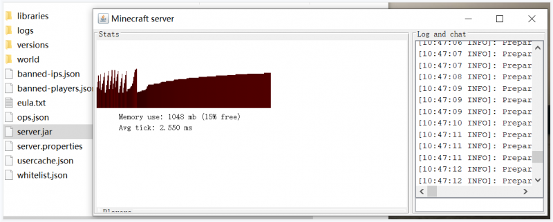   Minecraft Server downloader filer