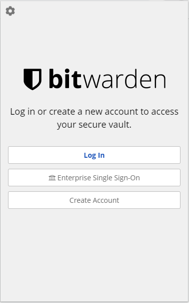 log ind på Bitwarden