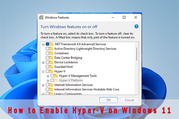 hoe hyper v op win11 thumbnail in te schakelen