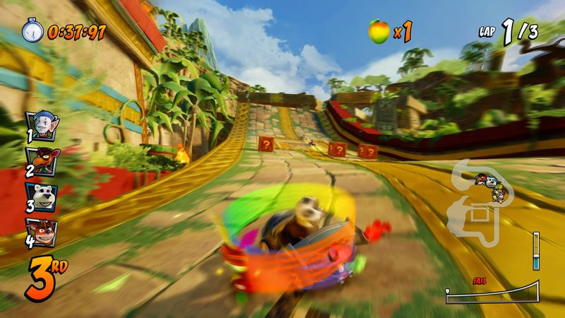 Crash Team Racing Nitro Fueled -arvostelu