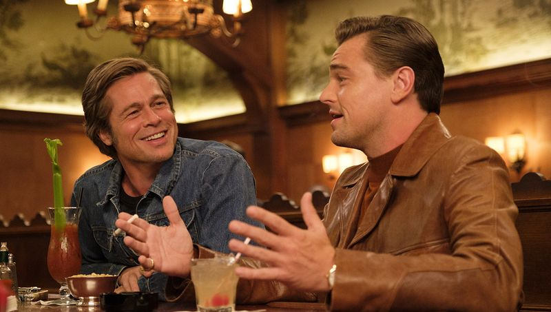 Leonardo DiCaprio og Brad Pitt i Once Upon A Time... In Hollywood