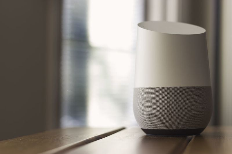 Ein Google Home-Gerät