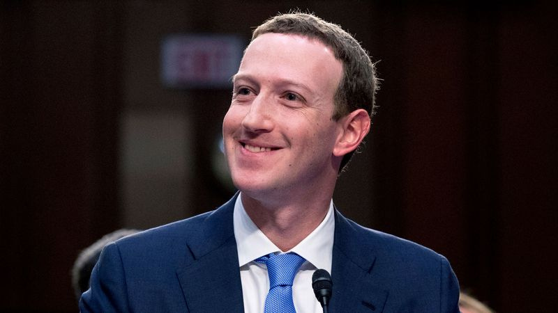Mark Zuckerberg comparaît devant le Congrès en 2018