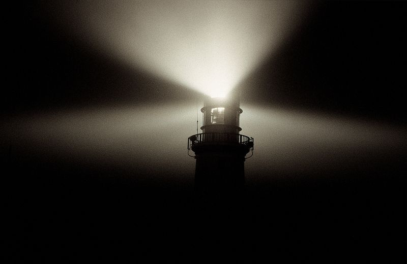 Sea Mist, phare de Galleyhead, West Cork, Irlande