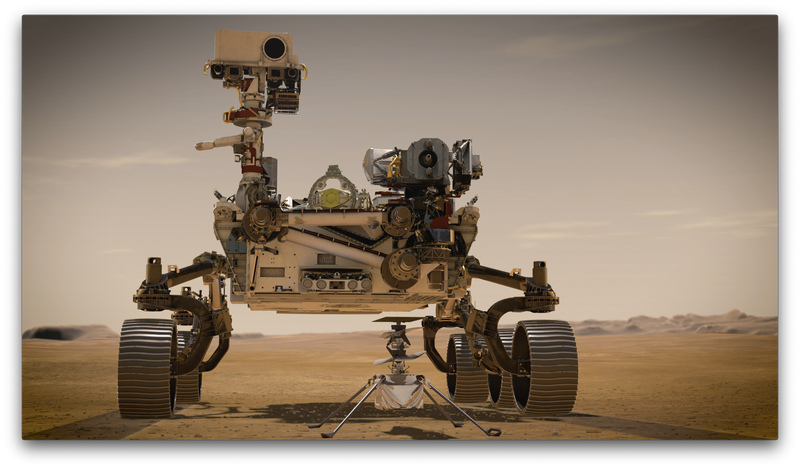 Le rover Perseverance et l