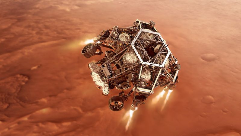ausdauer Rover mars landung