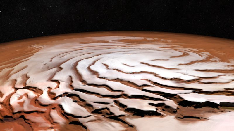 Mars-Eis