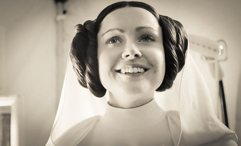 Foto von Ingvild Deila als Prinzessin Leia