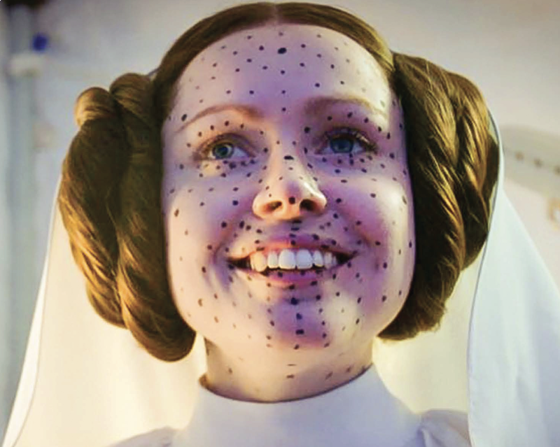 Foto von Ingvild Deila als Prinzessin Leia