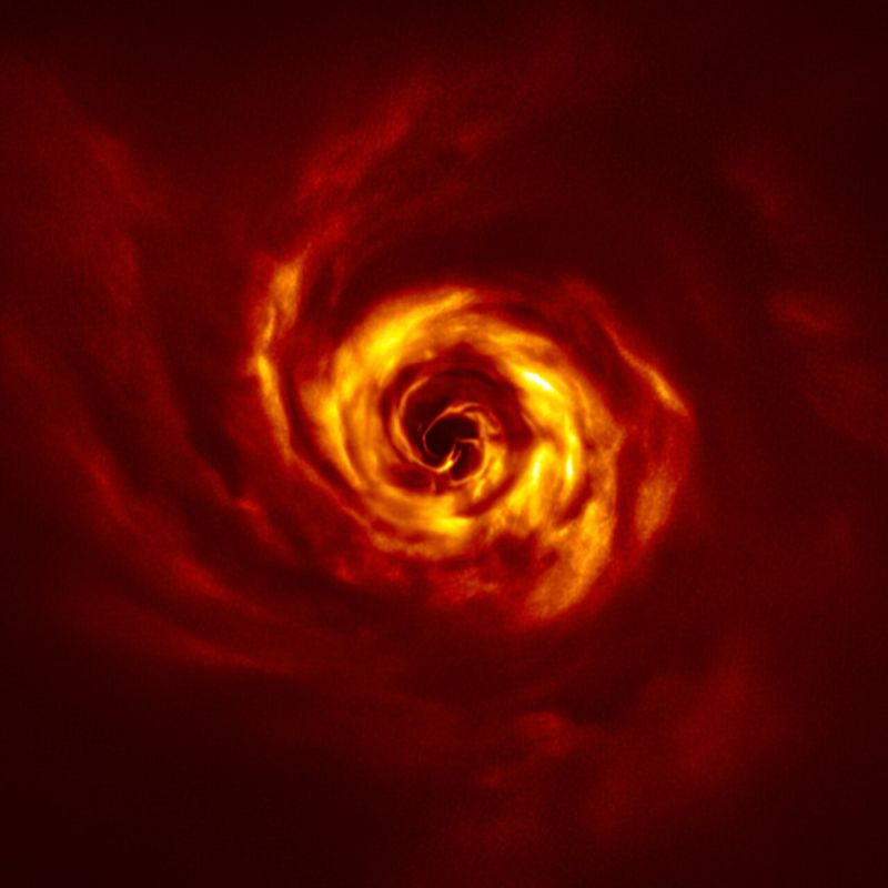 Formation de la planète AB Auriga