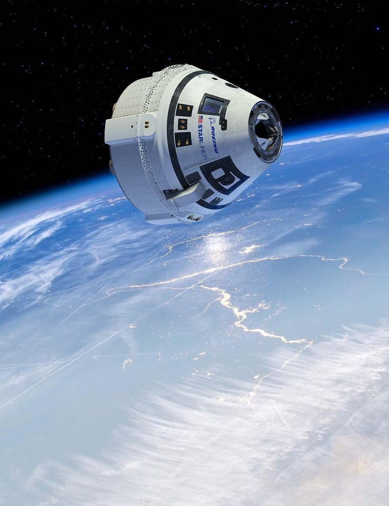 Rendu artistique du Boeing Starliner