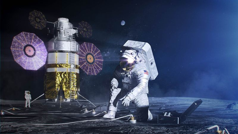 Atterrissage sur la lune Artemis de la NASA